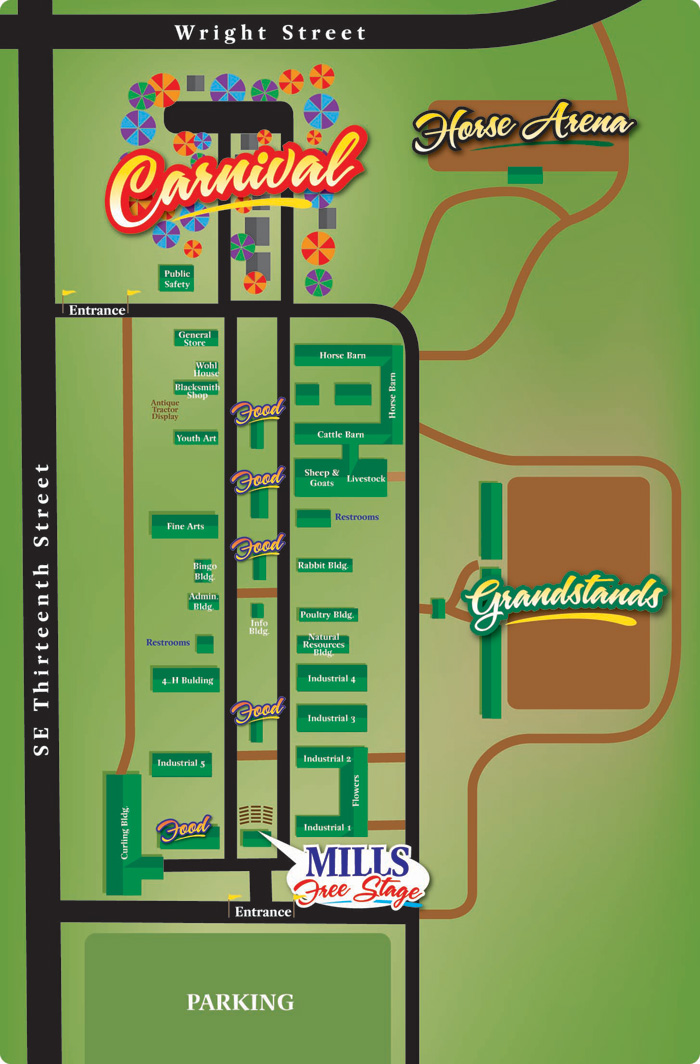 Fairgrounds Map